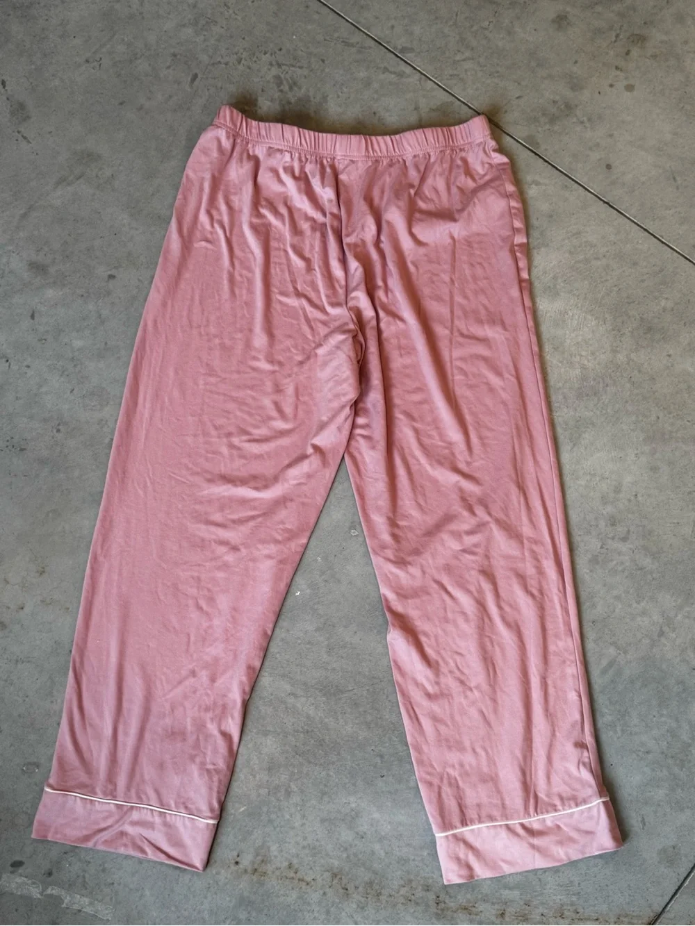 Life Is Good Pink Short-Sleeve and Pants Pajama Set with Winnie the Pooh Pocket